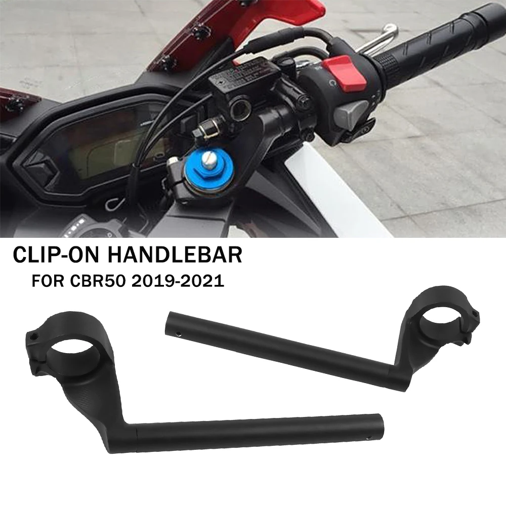 49mm Motorcycle Clipon Handlebar For Suzuki GSXR600 GSXR750 GSXR 600 750 2011-2024 Clip-On Handlebars Fork Tube Handle Bar Grips