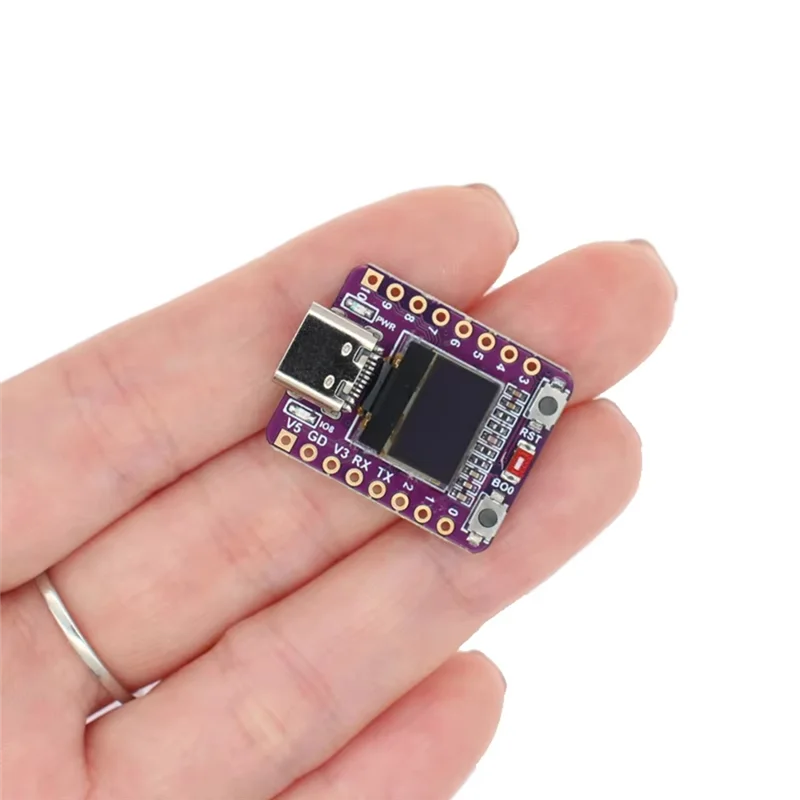 

Превосходный ESP32-C3 Wi-Fi Bluetooth OLED 0,42 "модуль макетная плата антенна Supermini ESP32 макетная плата