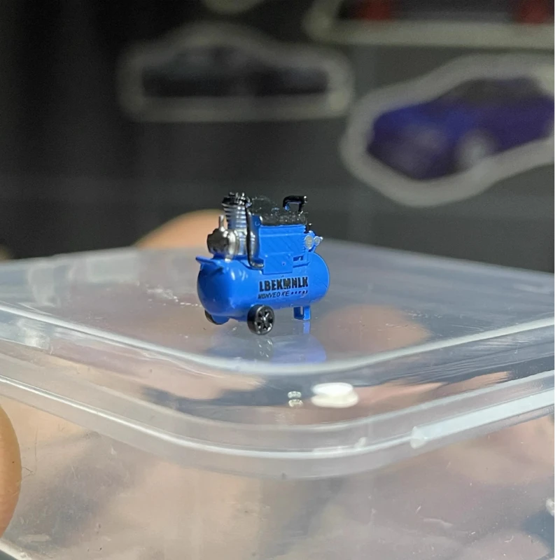 1/64 Air Compressor Model Modification Garage Repair Accessories Scene Collocation Diorama Resin Miniature Figure DIY Display