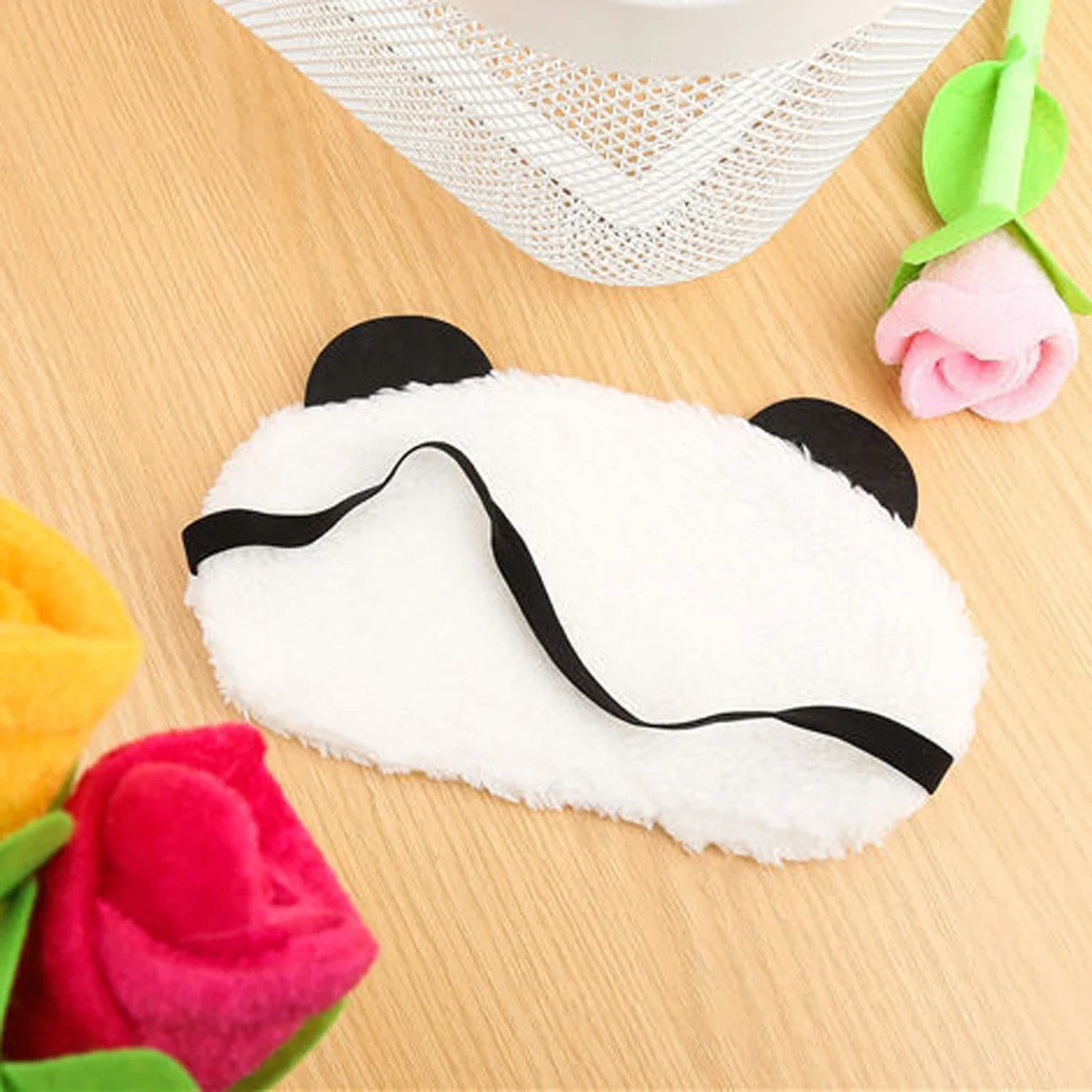 Cute Plush Sleep Eye Mask Animal Eye Cover Winter Kids Sleeping Mask Cartoon Travel Rest Eye band Blindfolds Sleep Aid Eyepatch