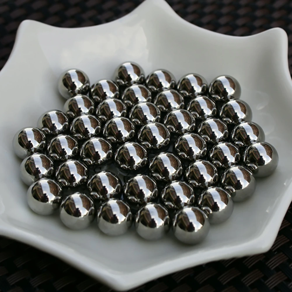 50-500Pcs Q235 Solid Iron Balls 1mm--8mm Steel Ball Gcr15 Grade Precision Ball