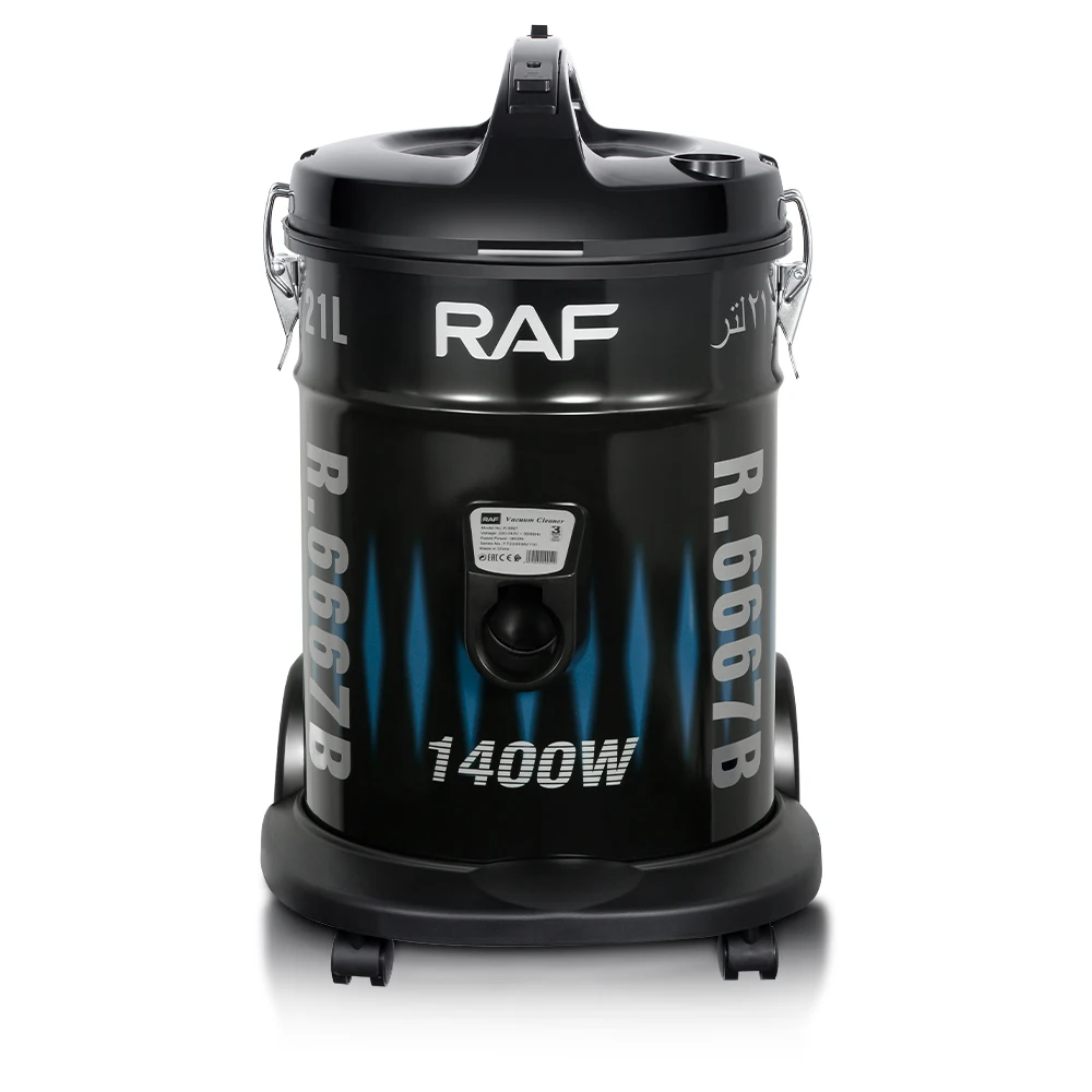 2025 العلامة التجارية المتميزة 21L طبل التنظيف الجاف مكنسة كهربائية منزلية