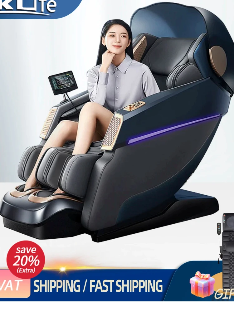 

3 Year Warranty 4D SL Airbag Zero Gravity full body Massage Chair Home 3D Office Electric Leg Lift Office Chair Massage Sofa