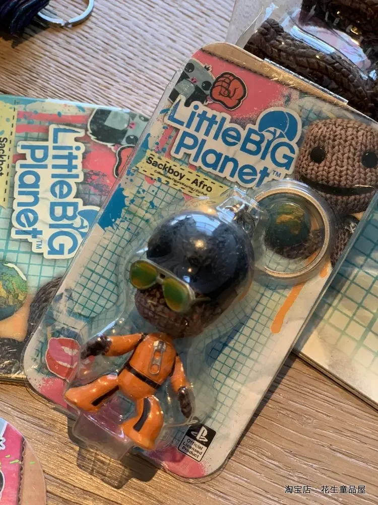 LittleBigPlanet Sackboy Cute Game Anime Figurine Keychain Models Kawaii Little Big Planet Robot Kitty Action Figure Toys Gift