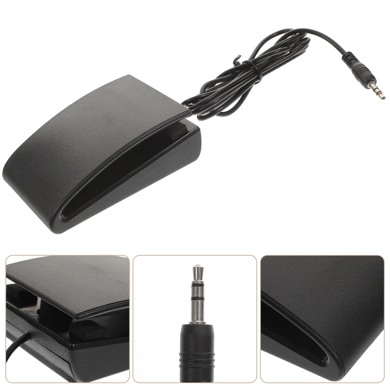 

Widened Damper For Keyboard Piano Multi-Use Sustain Sturdy Durable Nonslip Design Professional Piano Foot Pedal Accessory For