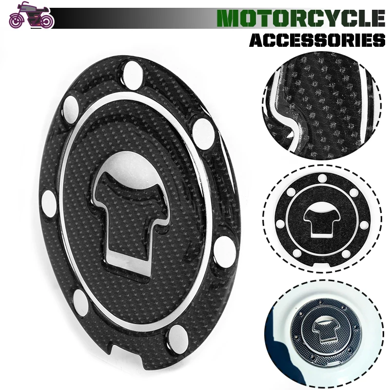 Rhyming Carbon Fiber Sticker Gas Tank Fuel Cap Cover Protect Pad Fit For Honda CBR-1000RR 600RR 2004-2013 Motorcycle Accessories