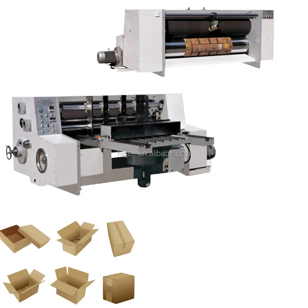 YUGONG Automatic Corrugated Cardboard Pizza Box Making Machine Carton Box Making Machine prices, Machine Making Carton Box