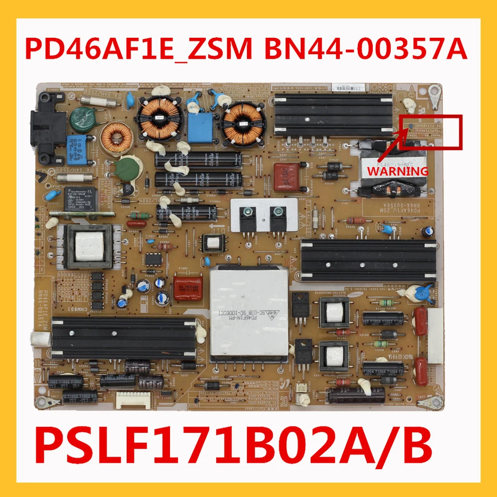 PD46AF1E_ZSM BN44-00357A PSLF171B02A/B Power Supply Board for TV Original Board PD46AF1E ZSM Professional TV Accessories