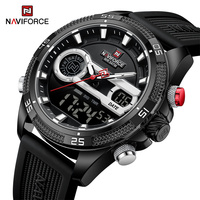 NAVIFORCE Men Sports Watch Digital Watwrproof Wristwatches Luminous Chronograph Week Display Alarm Clock Relogio Masculino 2023