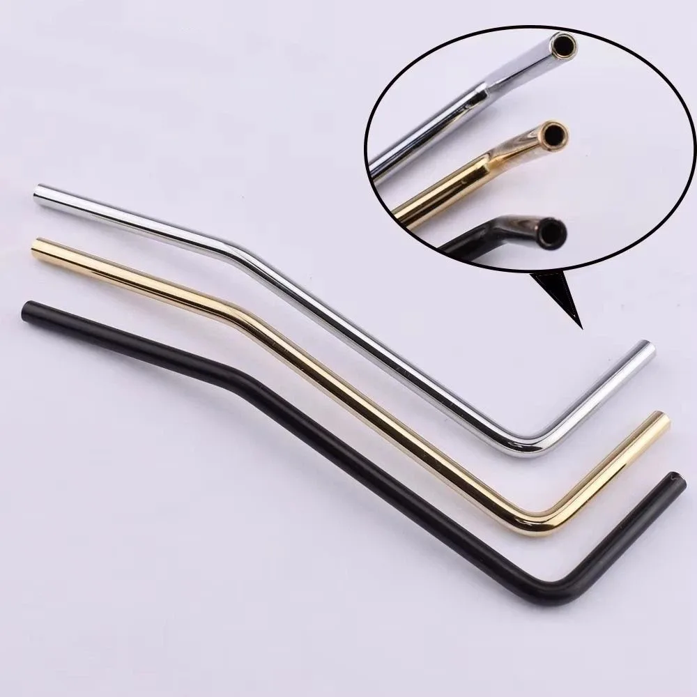 6Pcs/Set M5/6 Thread Electric Guitar Tremolo Arm 3 Colors Threaded Metal Guitar Vibrato Arm Replacement Parts With Tip
