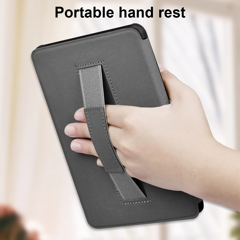 Coque de protection antichoc pour Kindle Paperwhite Signature 2024, housse de support de liseuse, veille automatique, 7 pouces, 2024