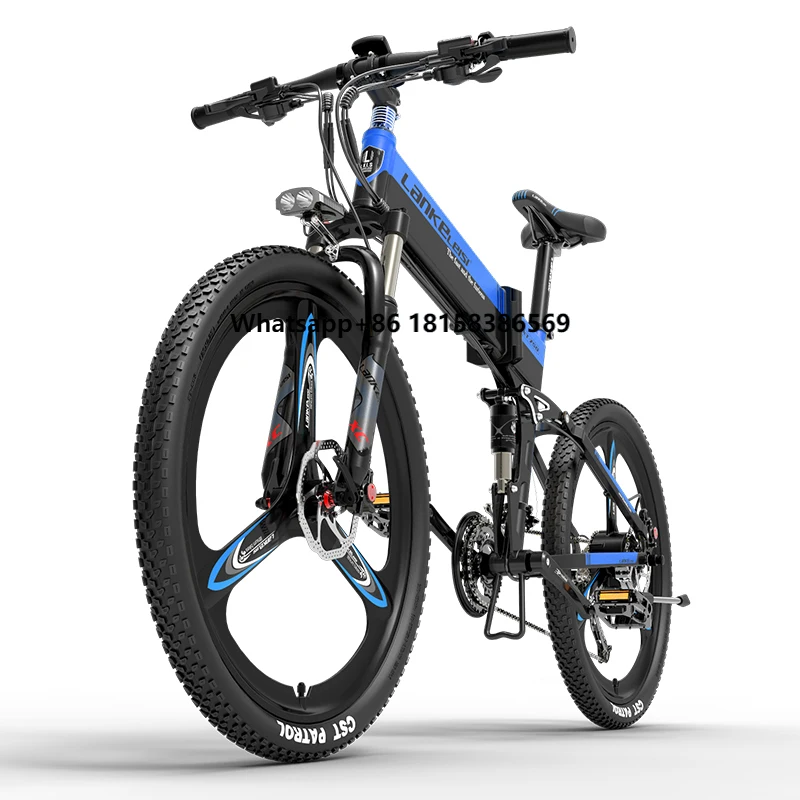 

Lankeleisi XT750s Folding Electric Bike Adult 500w 26 Inch E Bike 27-speed Mountain Ebike Mtb Bicycle Electric