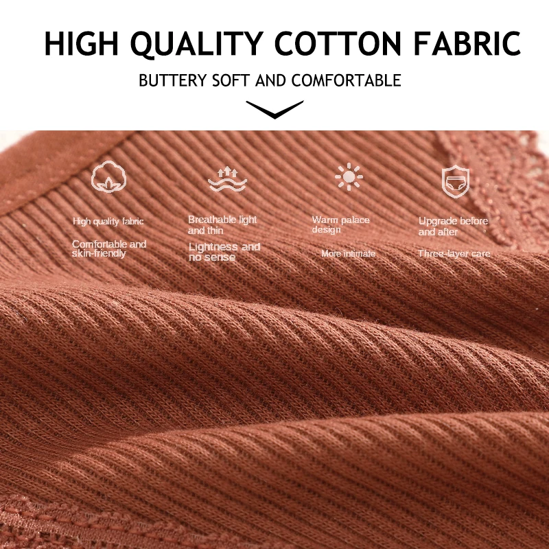 10 ks dámské krajkové bavlněné tanga sexy g-string kalhotky s T-back kalhotky dámské prodyšné spodní prádlo bikiny módní jednobarevné měkké spodní prádlo - náhled 5