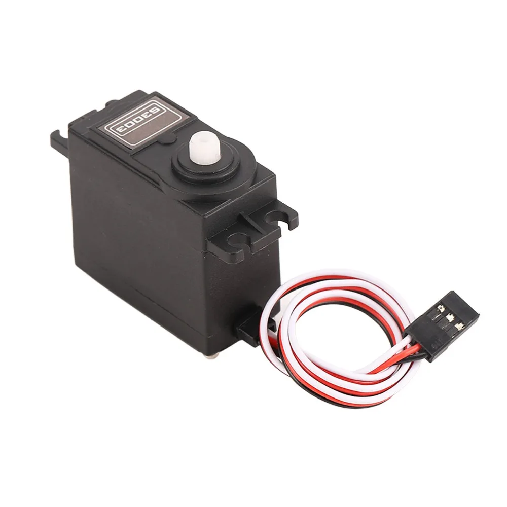 Low Noise Standard Servo Motor High Speed 180 Degree Rotation Digital Servo Motor Continuous Rotation Servo for Futaba RC Racing