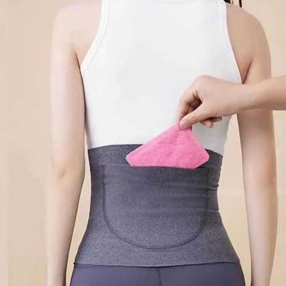 Winter Waist Belt Protection Waist Belt Postpartum Recovery Waist Belt Women's Elasticity Stomach Protector for Long-lasting