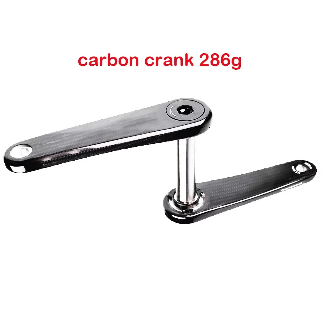 DFS Lightest 286g Carbon Fiber Crank 150/155/160/162.5/165/167.5/170/172.5/175mm Easton Spider Suitable for ROAD Gravel  Bicycle