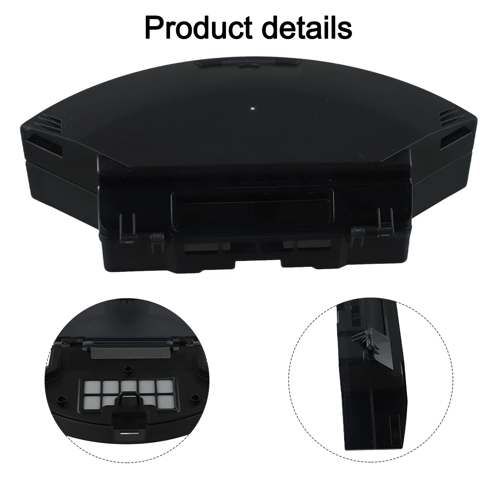 As Shown Dustbin For IHome Dust Collection HEPA Filter Dustbin Compatible Replacement Part Easy Maintenance Design