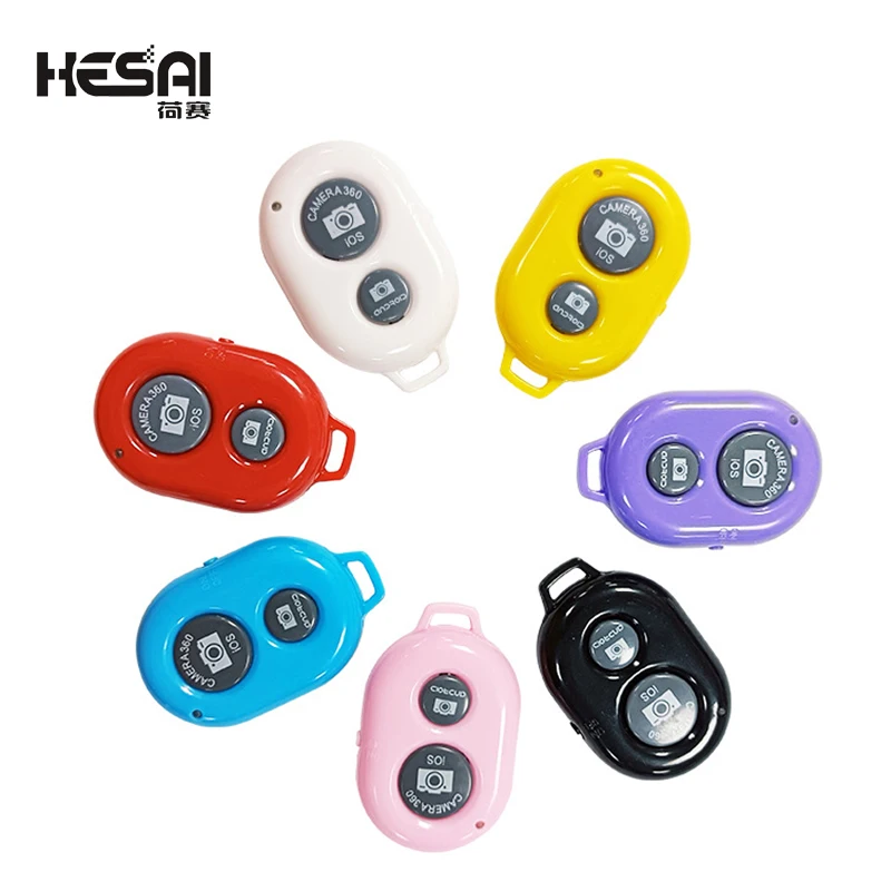 Wireless Bluetooth Button Self Timer Mobile Shutter Remote Control Android \ios System Mobile Self Timer Bluetooth Self Timer