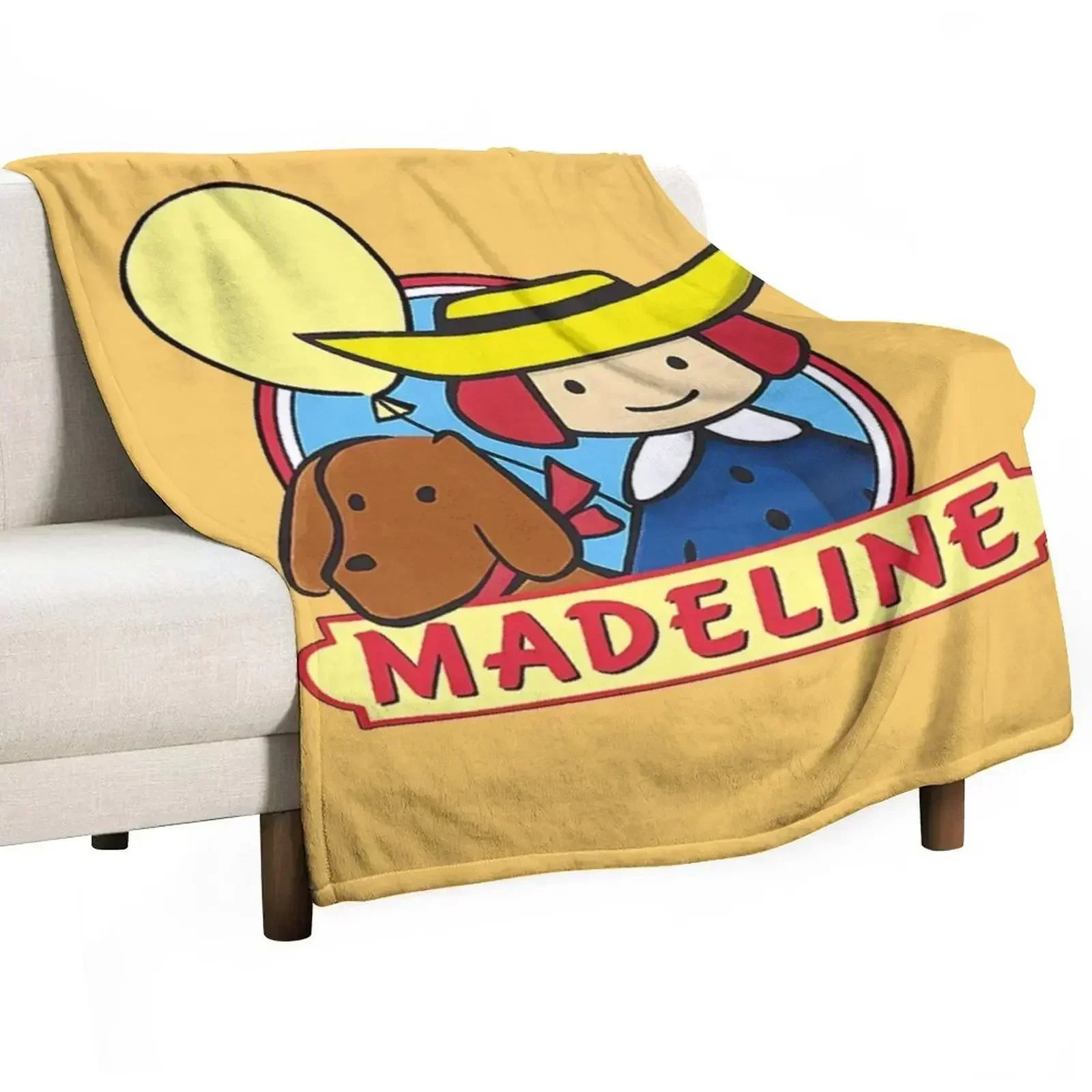 Madeline and Genevieve Throw Blanket Heavy Large Vintage Cute Plaid warm winter Cute Blankets