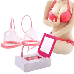 Electric Chest Massage Device Enlargement Vacuum Pump Double Suction Cup Anti-Chest Sagging Breast Growth Massage Instrument