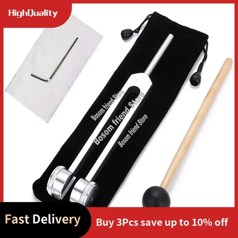 Neurological Tuning Fork. Ear Cleaning Tuning Fork. For Therapeutic Sonics Slide. Therapeutic Tuning Fork With Mallet.-Hot Sale