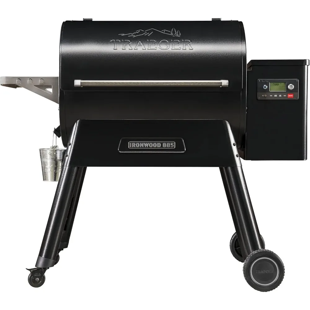 Electric Wood Pellet Grill and Smoker with WiFi and App Connectivity