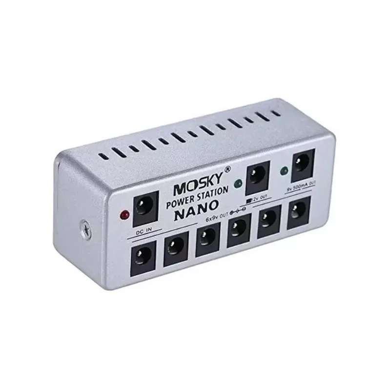 

Блок питания Mosky NANO-Pedal, JEEffprotected 12В/9В, 8 выходов