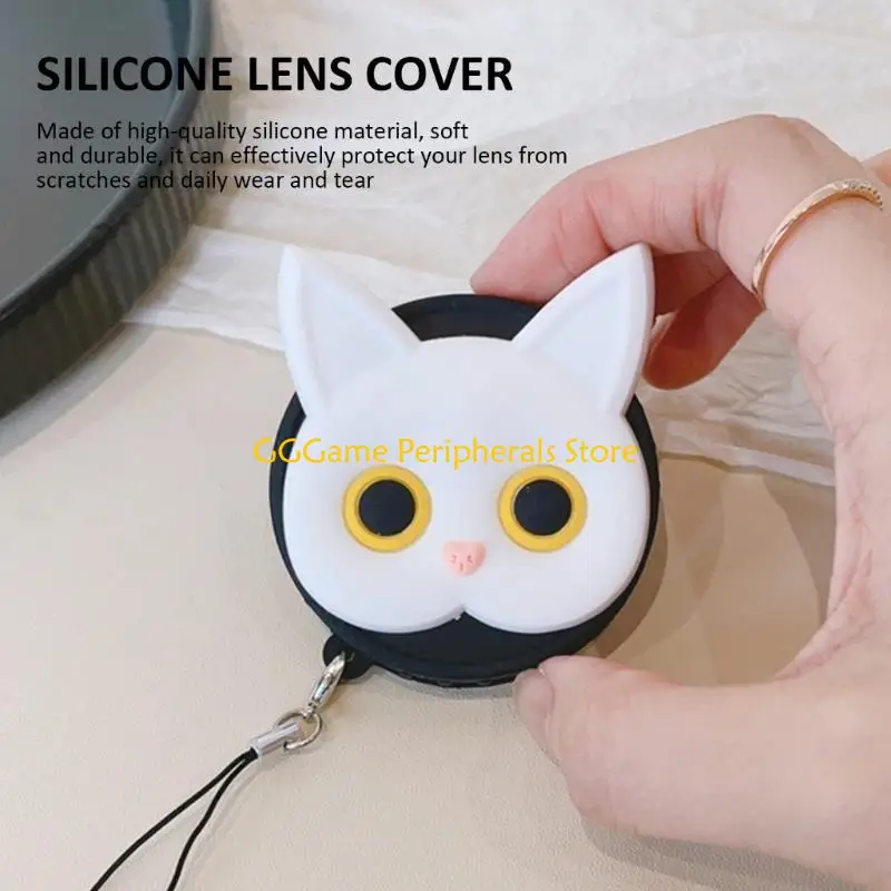 U55B Silicones Lens Caps Lens Cover Protector Hood for Evo Cameras