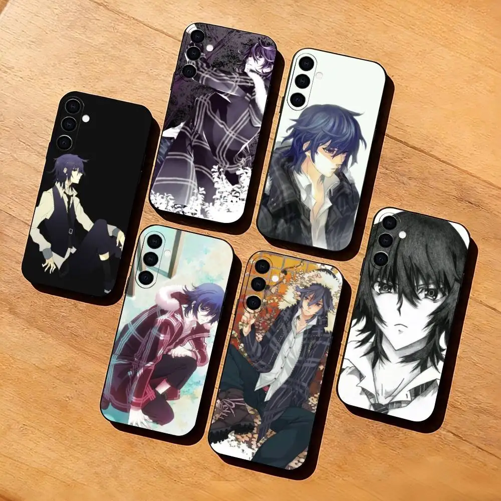 C-Calm boy N-Natsuno Y-Yuuki Phone Case Black Silicone Soft For Samsung Galaxy A73,A72,A71,A70,A53,A52,A51