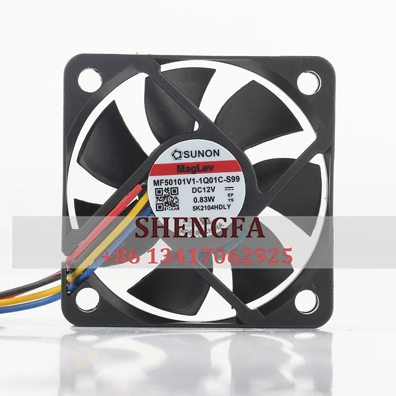 SUNON DC Fan 5010 DC12V 5CM 0.83W MF50101V1-1Q01C-S99   50*50*10 MM suspension magnetic float quiet cooling fan