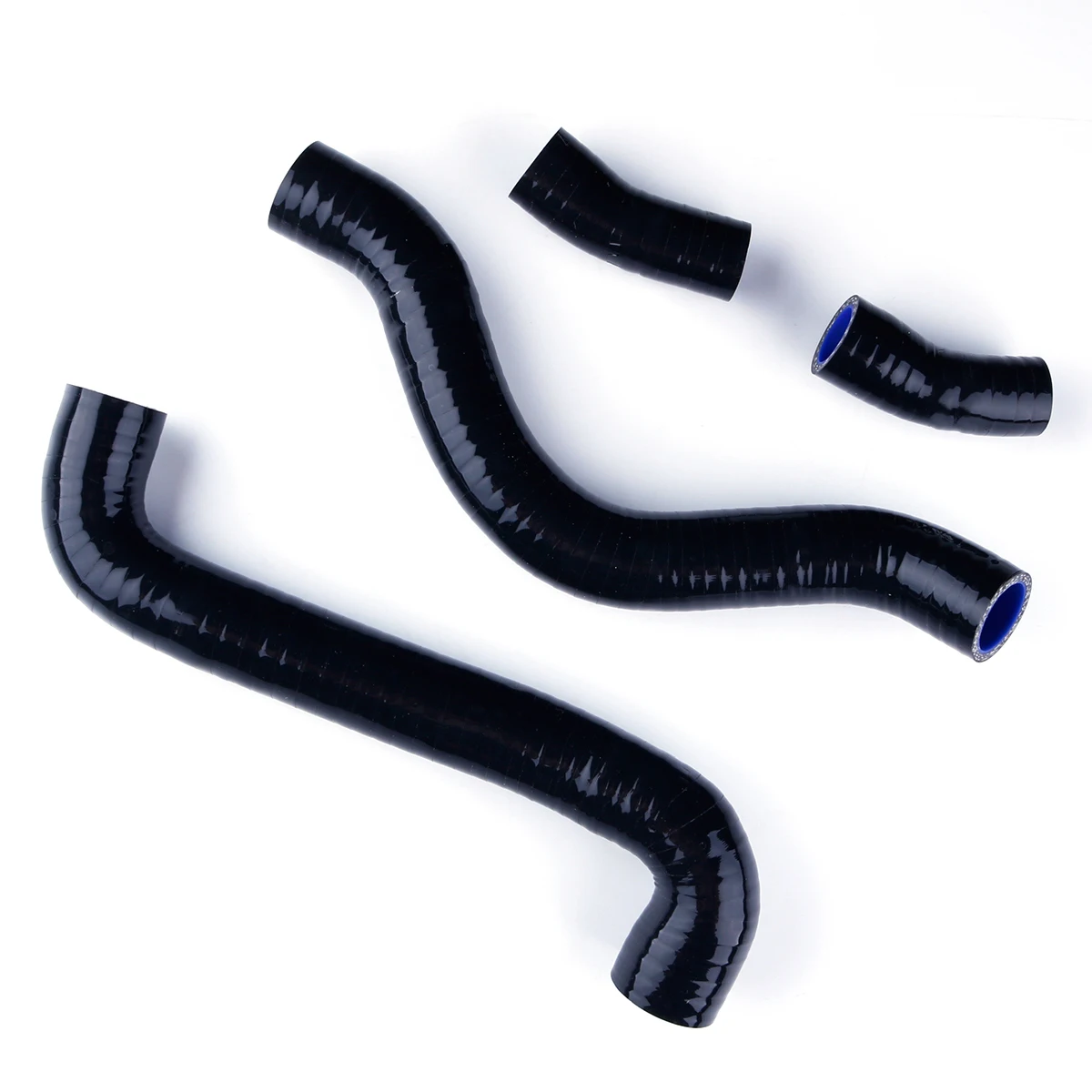 4PCS 3PLY For 1999-2002 Suzuki SV 650 SV650S K1 K2 2000 2001 Silicone Radiator Hose Coolant Pipe Piping Tube Duct Set Kit