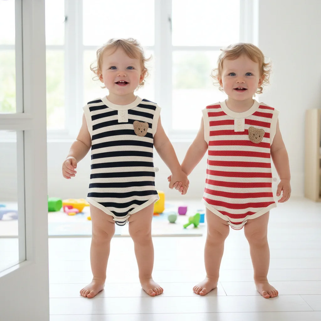 roupa-de-bebe-de-verao-macacao-sem-mangas-estilo-estrangeiro-body-de-bebe-com-estampa-de-urso-listrado-fino-para-o-verao