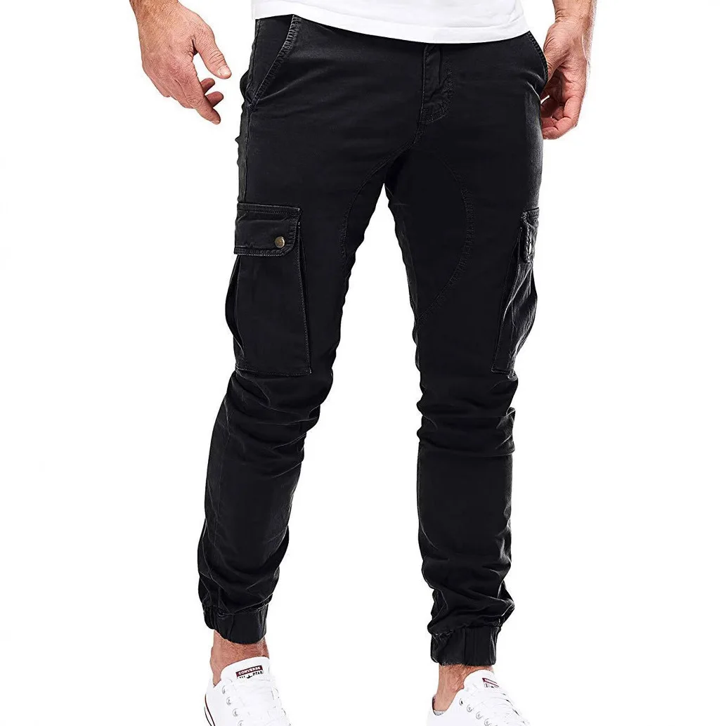 2025 novo verão venda quente moda, na moda, confortável e casual masculino tecido casual carga bolso calças calças de carga dos homens