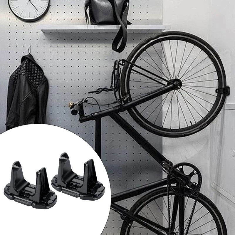 1Pc Bicycles Wall Mount Rack Road Bike Storage Fixed Hanging Holder Vertical Bike Wall Hangers Adjustable Display Stand