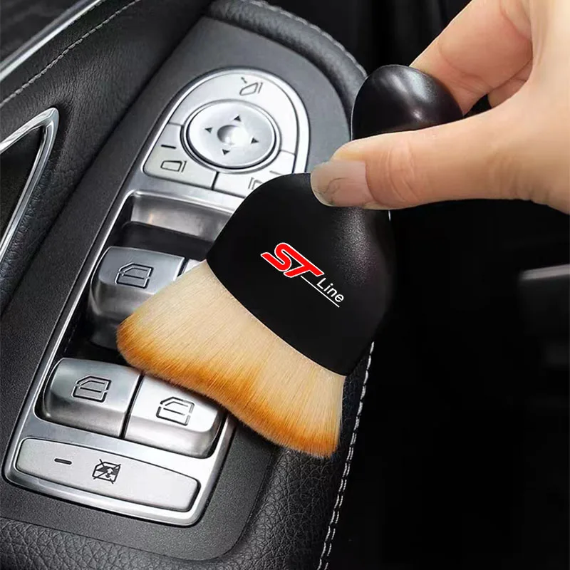 

Car interior brush air conditioning vent cleaning brush gap dust removal brush，For Ford Focus Fiesta Mondeo Explorer Transit MK2