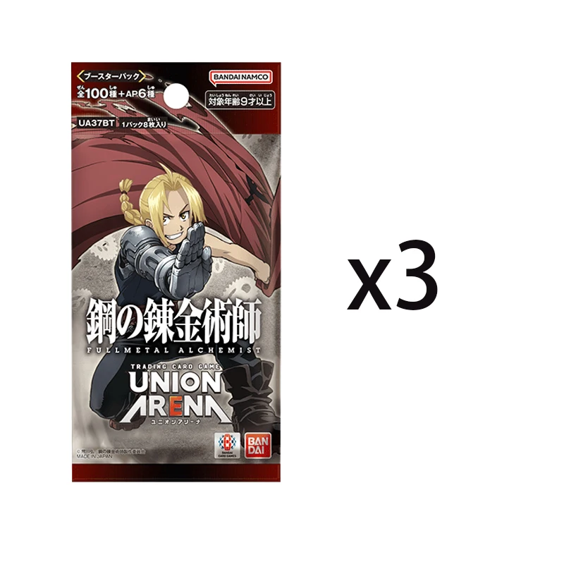 2025 New Arrival Union Arena TCG Full Metal Alchemist Booster Box