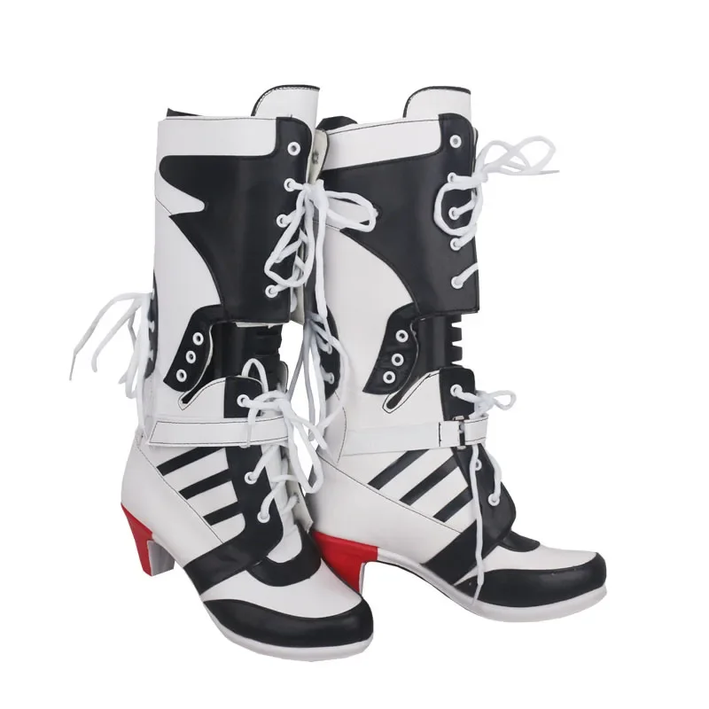 Costume Props Adult Cosplay Boots Joker Harley Accessories Shoes Boots for Girls Women Halloween Cosplay Shoes