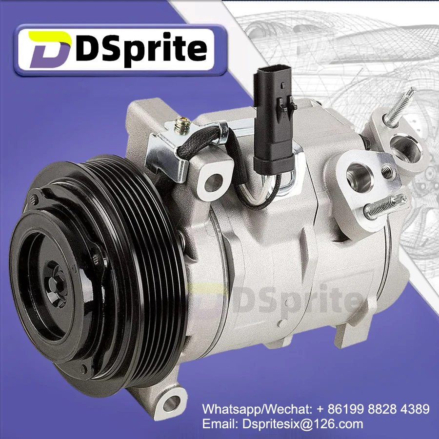 

For 10SR17C Air AC Compressor RL111425AC 55111425AC for Dodge Journey 2.5L 3.5L 2009- 16003238-101 16003238-102 447280-0170