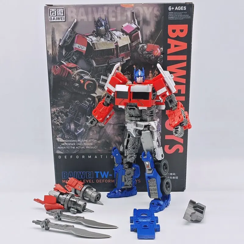 Transformation Toys in Stock Baiwei TW-1030B OP Simplified Version Car Deformation Robot Model Figure Action Figure Collection