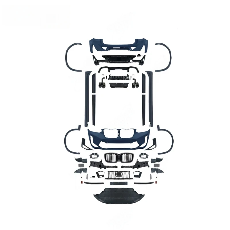 Premium Accsori Body Kit + X4 G0 Upgr To X4M Style Auto Parts MDX MIX Car Bumpers Side High Quality