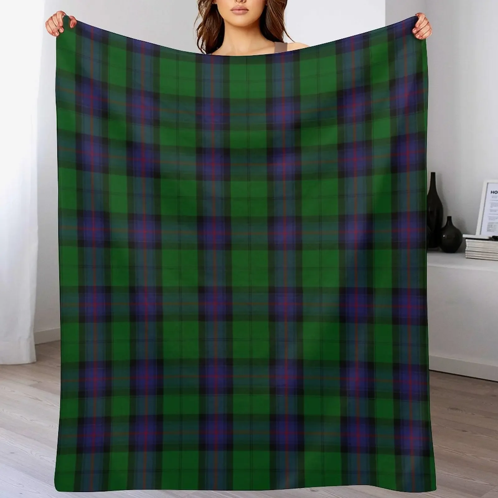 

Armstrong Clan Tartan (High Res) Throw Blanket Winter beds For Decorative Sofa Sleeping Bag Hair Blankets