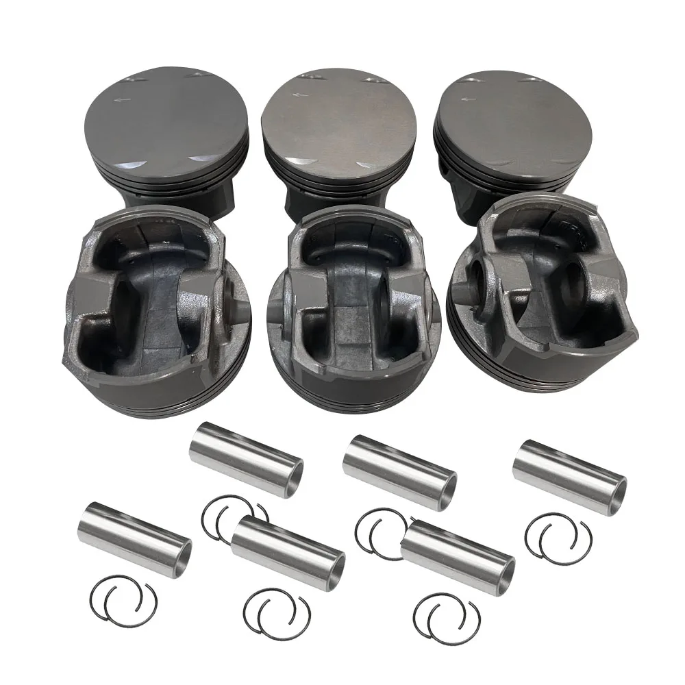 6PCS Engine Pistons Rings Φ84mm For BMW E46 E53 E83 E85 E66 x3 x5 z4 3.0L 11257506222