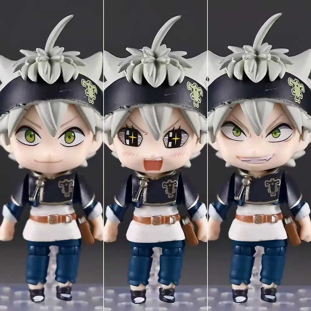 Versión Q # 2659 Figuras de Acción de Anime Black Clover Asta, Set de Muñecos Articulados, Juguete Coleccionable de Escritorio, Regalo, Versión Regular