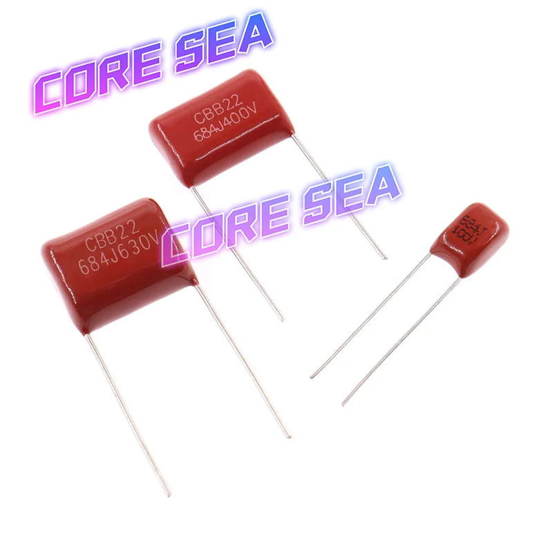 Metal film capacitor CBB capacitor 684J 680NF 0.68uf 100V 400V 630V 20PCS