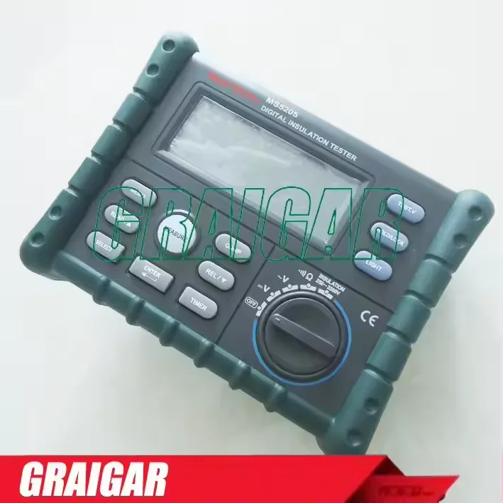NEW MegOhm Meter Mastech MS5205 Megameter 2500V Digital Insulation Tester