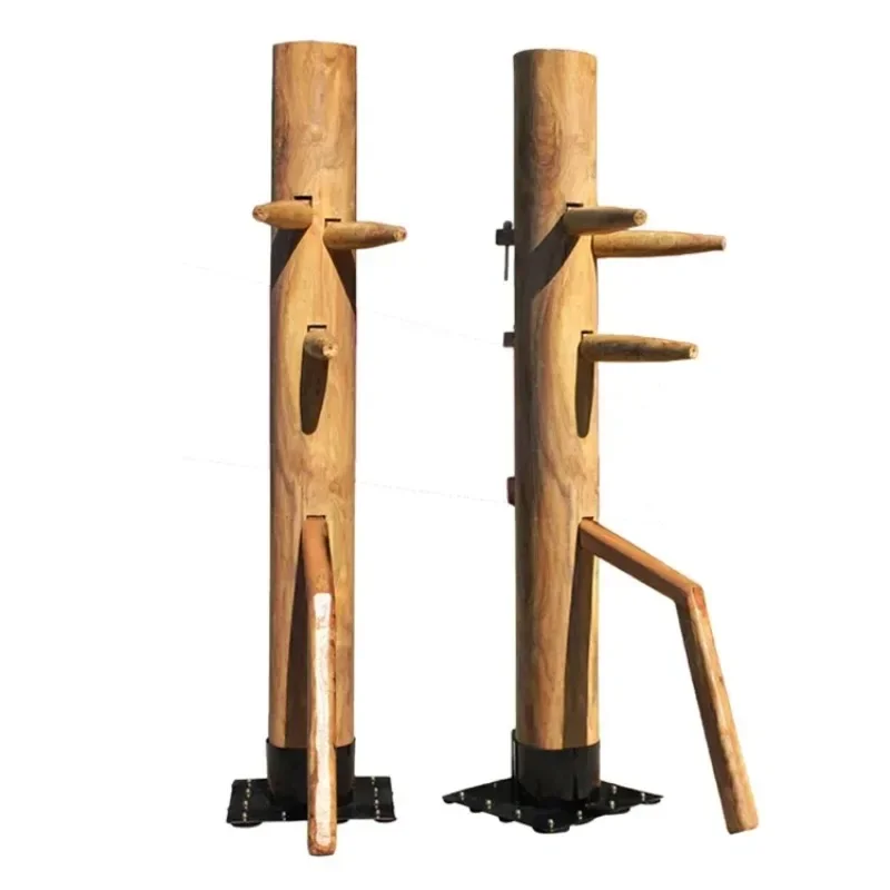 

Martial arts equipment kung fu equipment free standing IP man Wing Chun wooden dummy