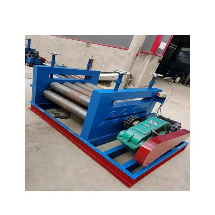 

iron straightening machine decoiler coil winding machine