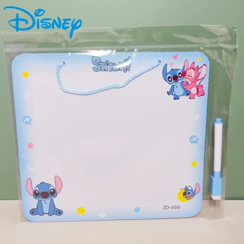 Disney Stitch Reusable Message Board Kids Craft Drawing Board Painting Doodle Coloring Learning Educational Toys  Children Gift