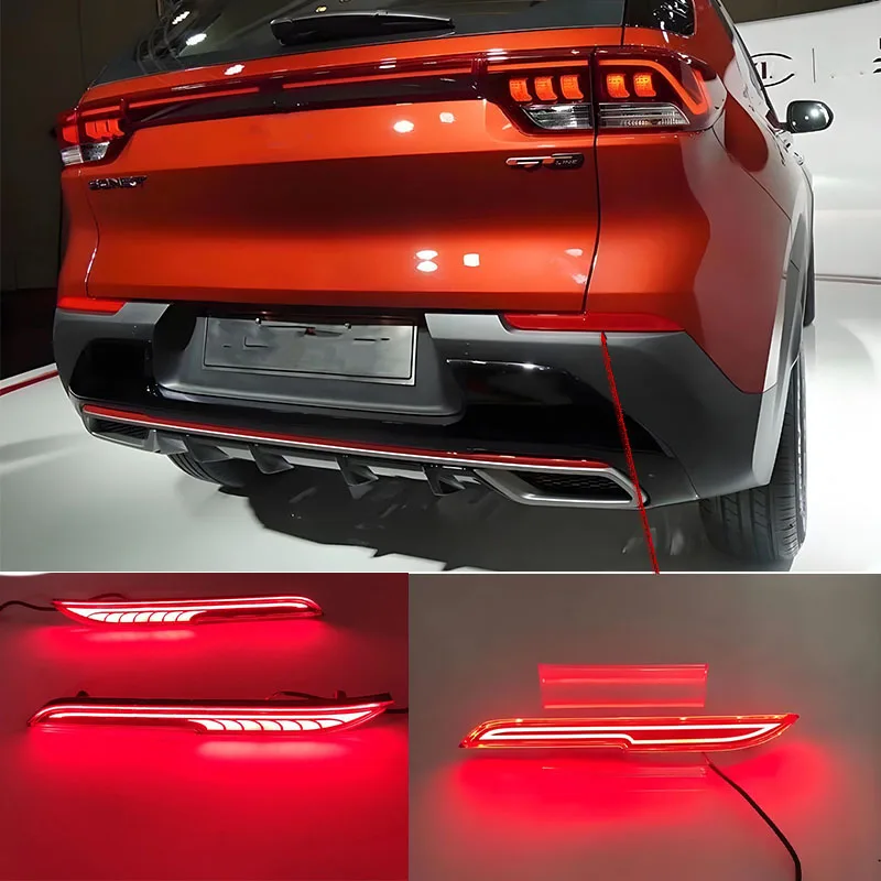 

2 шт. Подходит для модифицированных фонарей заднего бампера Kia Sonet, стоп-сигналов и течетных указателей поворота от 2020 до 2022 года.