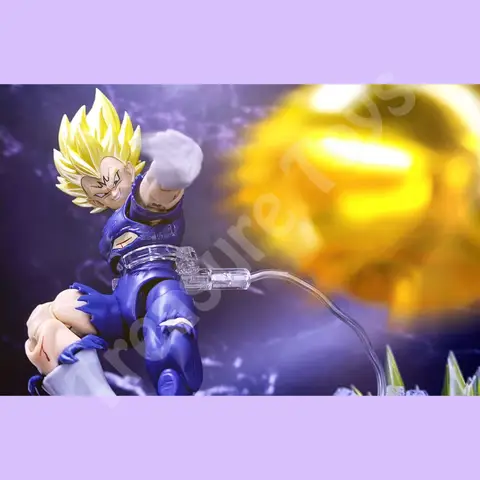 Black Hole & TK Dragon Ball Z SHF Super Saiyan SSJ Majin Vegeta Full Power Battle Damage Anime Actionfigurer Modeller Presenter Leksaker 10 best sales Goku Black - №6